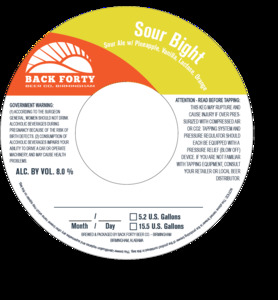 Back Forty Beer Co.- Birmingham Sour Bight March 2022