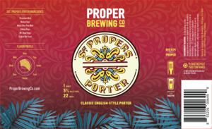 Proper Brewing Co Sgt Propers Porter