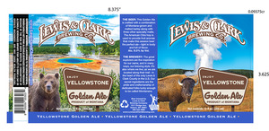 Lewis & Clark Brewing Co. Yellowstone Golden Ale
