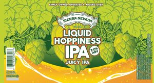 Sierra Nevada Liquid Hoppiness Juicy IPA March 2022