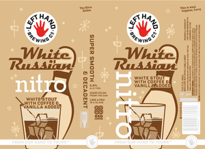 Left Hand Brewing Co White Russian Nitro March 2022