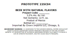 Crown Imports LLC Prototype 22sc04