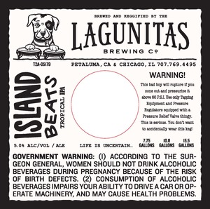 The Lagunitas Brewing Company Island Beats