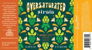 Green Bench Brewing Co. Oversaturated Strata March 2022