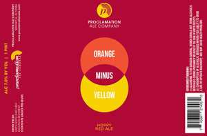 Orange Minus Yellow March 2022