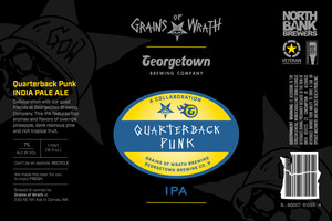Grains Of Wrath Quarterback Punk IPA