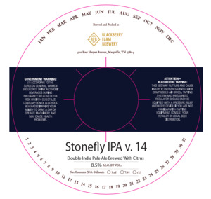 Blackberry Farm Brewery Stonefly