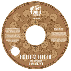 Ghost Town Brewing Bottom Feeder