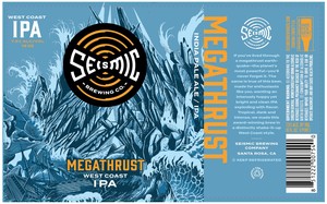 Seismic Brewing Co. Megathrust India Pale Ale March 2022