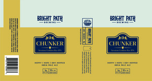 Bright Path Brewing Chunker Session Golden Rye IPA