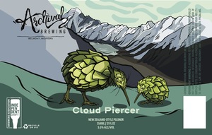 Archival Brewing Cloud Piercer, New Zealand Style Pilsner