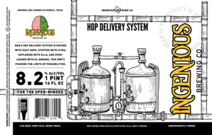 Ingenious Brewing Co. Hop Delivery System