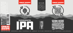 Great Divide Brewing Co Experimental IPA March 2022
