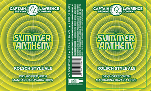 Captain Lawrence Brewing Co Summer Anthem