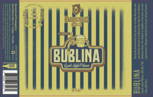 Bublina Czech-style Pilsner March 2022