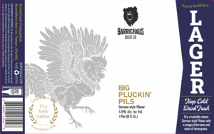 Big Pluckin' Pils German-style Pilsner 