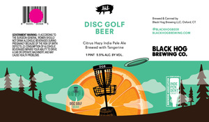 Black Hog Disc Golf Beer