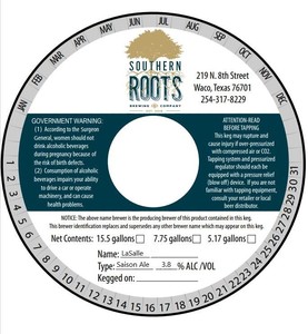 Southern Roots Brewing Company Lasalle