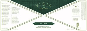 Soleil Wine Barrel Aged Belgian-style Ale April 2022