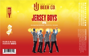 New Jersey Beer Company Jersey Boys IPA March 2022