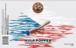 Fiddlin' Fish Brewing Company Hula Popper Czech Style Pilsner Lager