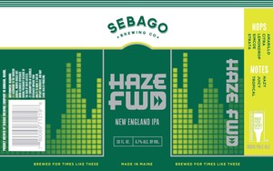 Sebago Brewing Co Haze Fwd