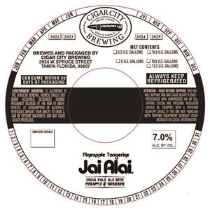 Pineapple Tangerine Jai Alai March 2022