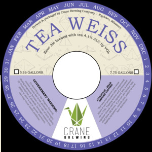 Crane Brewing Co. Tea Weiss