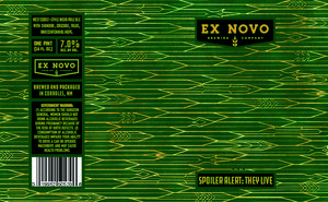 Ex Novo Brewing Company Spoiler Alert: They Lived March 2022