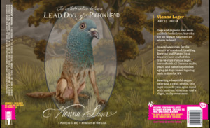 Lead Dog Brewing Vienna Lager - In Collaboration Between Lead Dog & Pigeon Head March 2022