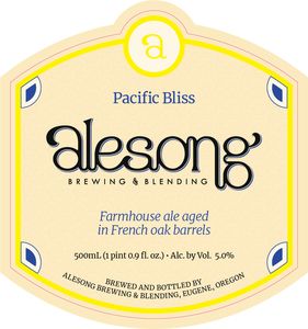 Alesong Brewing & Blending Pacific Bliss March 2022