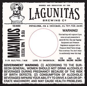 The Lagunitas Brewing Co Maximus