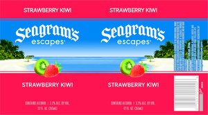 Seagram's Escapes Strawberry Kiwi March 2022