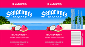 Seagram's Escapes Island Berry March 2022