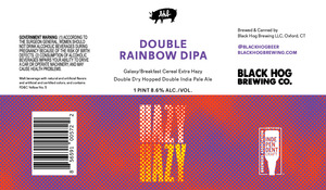 Black Hog Double Rainbow March 2022