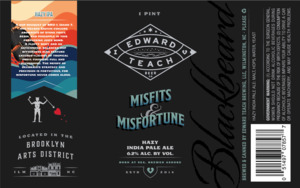 Edward Teach Beer Co Misfits & Misfortune March 2022