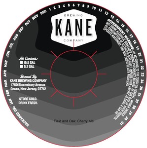 Kane Brewing Company Field And Oak: Cherry
