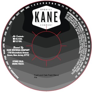 Kane Brewing Company Field And Oak: Field Blend