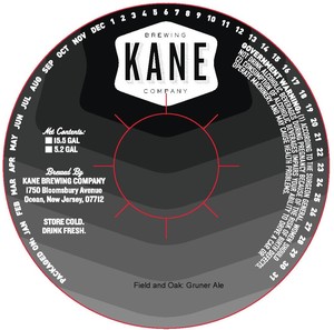 Kane Brewing Company Field And Oak: Gruner March 2022