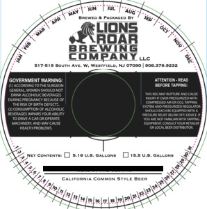 Lions Roar Brewing Company LLC Send In The Clowns