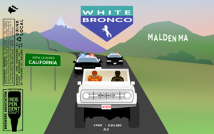 Faces Brewing Co. White Bronco