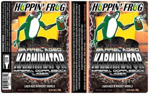 Hoppin' Frog Barrel Aged Karminator March 2022