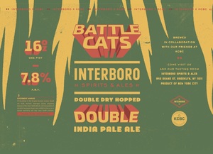 Interboro Spirits & Ales Battle Cats March 2022