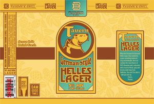 Belching Beaver Brewery Tavern Helles Lager March 2022