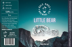 Bald Birds Brewing Co. Little Bear