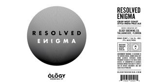 Ology Brewing Co. Resolved Enigma