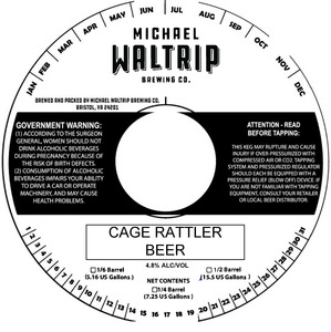Michael Waltrip Brewing Co Cage Rattler
