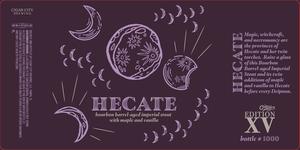 Cigar City Brewing Hectate March 2022
