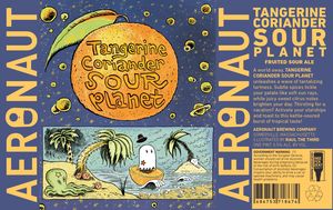 Aeronaut Tangerine Coriander Sour Planet March 2022