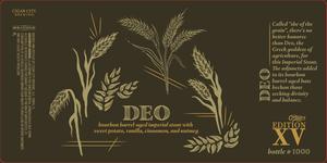 Cigar City Brewing Deo March 2022